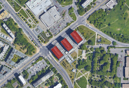 ADMINISTRATIVNÍ CENTRUM PROSEK POINT - prosek point SITUACE ORTOFOTO 9 | KAAMA