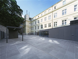 Spa and Wellness Grandhotelu Pupp, interiér wellness od ateliéru KAAMA K A A M A ⋅ Architektonický ateliér ⋅ Ing. Arch. Karel Mrázek