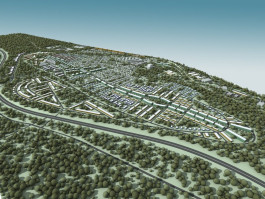 URBANISTICKÁ STUDIE MČ PRAHA 14-ÚZEMÍ SEVER - cerny most 001 View050000 | KAAMA