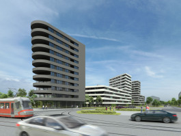 REZIDENČNÍ AREÁL HLOUBĚTÍN - kaama hloubetin podebradska 001 view010000 | KAAMA
